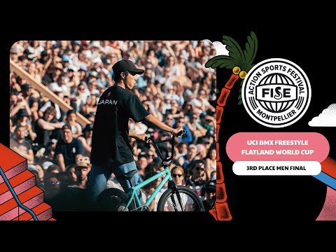 Yu Katagiri - 3rd place Final UCI BMX Freestyle Flatland World Cup Men #FISEMontpellier 2024