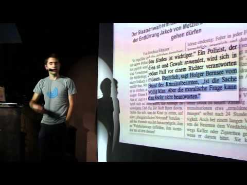 Science Slam Münster (01.Sept. 2011): Christian Strippel - Im Namen des Volkes