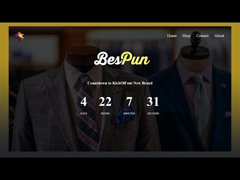 Build Responsive Product Launch Countdown Timer Using Html Css And Javascript