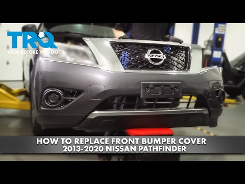 How to Replace Front Bumper Cover 2013-2020 Nissan Pathfinder