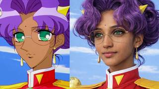 Revolutionary Girl Utena 90s Anime vs Their Live Action Adaptations | 少女革命ウテナ: 90年代アニメ vs 実写化AI版