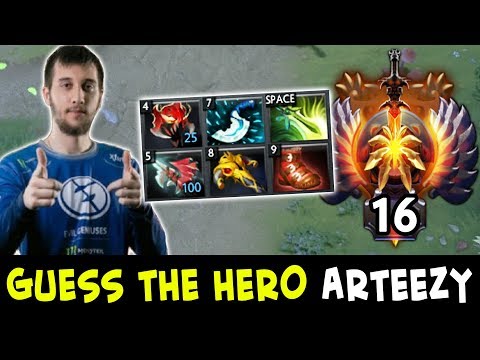 Guess the hero — WTF Arteezy edition