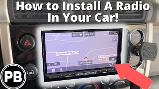How To Install A NEW Radio In Your Car!