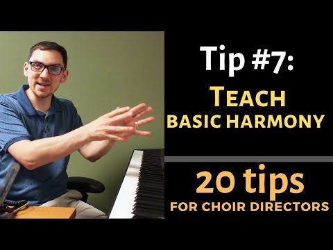 How to Teach a Choir Parts (SATB)