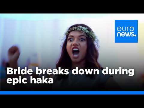 Emotional wedding Haka moves Maori bride to tears, NZ