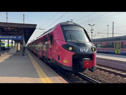 ETR 104-064 Giro d’Italia 2025 in servizio sul RV 2130 Genova Brignole - Torino Porta Nuova