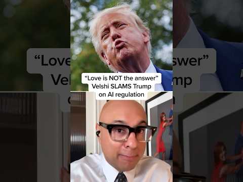 'Love is NOT the answer': Velshi SLAMS Trump on AI regulation