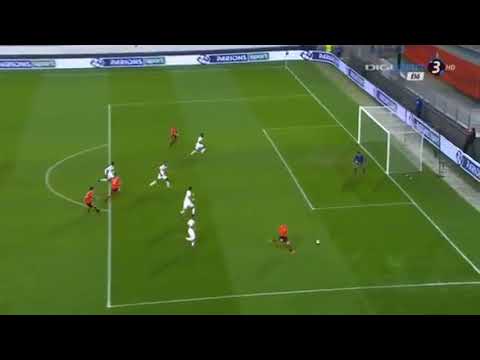 Benjamin Bourigeaud Goal Rennais vs Toulouse {2-1} Coupe de la Ligue {10.01.2018} HD