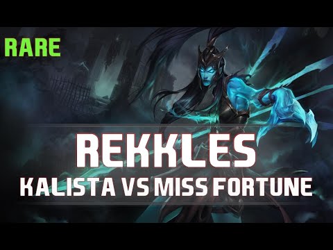 Rekkles as Kalista vs Miss Fortune - S8 ADC Ranked Gameplay