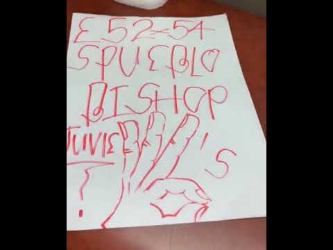 Pueblos bishop bloods graffiti