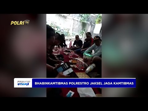 AIPDA BUDI SETYO NUGROHO BHABINKAMTIBMAS KELURAHAN KEBAYORAN LAMA HADIRI PEMILIHAN POKDARKAMTIBMAS