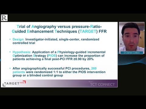 TCT Connect 2020: The TARGET FFR Trial — Dr Damien Collison
