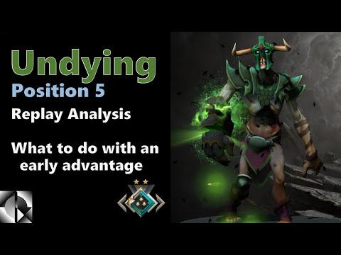 Replay Analysis: Undying 5 Support - Crusader 2 | 7.27d