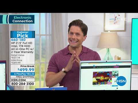 HP 21,5" Full HD Intel, 1 TB HDD All-in-One-PC mit 2 Jahren Garantie...