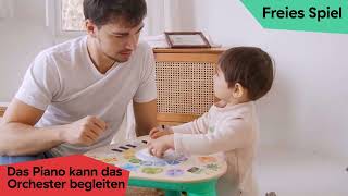 Развивающая игрушка для малышей "Музыкальный столик", сенсорный Волшебное прикосновение