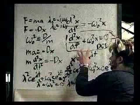 Die Schwingungsgleichung (2/2)