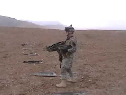 Army soldier deal with Two m249 machine guns 😱 how ?