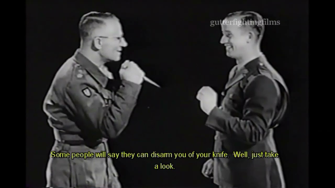 Fairbairn knife fighting method. the father of knife fighting