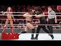 Roman Reigns Sasha Banks Vs Rusev Charlotte Mixed Tag Team Match Raw Oct 10 2016