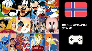 Disney DVD-spill vol 2 - Norsk tale