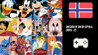 Disney DVD-spill vol. 2 - Norsk tale
