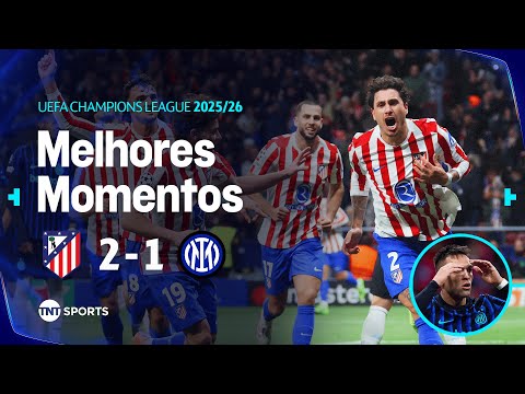 Gols e lances de Atlético de Madri x Internazionale