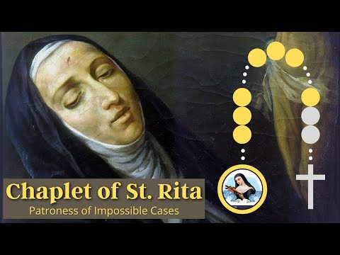 St Rita Chaplet - Patroness of Impossible Cases