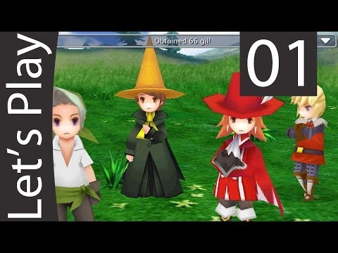 Let's Play Final Fantasy 3 Walkthrough - Altar Cave - Part 1