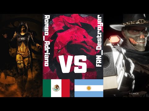 Romeo_Adriano Vs FRN_Destroyer - Mexico Vs Argentina -"The Christmas Tournament" - REVANCHA! MK11