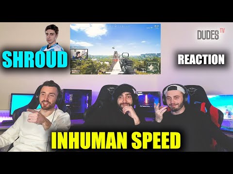 SHROUD Reacting With INHUMAN Speed | HE SEES THE FUTURE!!!  | FIRST TIME REACTION
