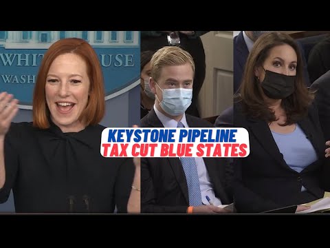 Defends Canceling Keystone Pipeline, Understands Tax Cut Blue States, Mexico President Summit 11/18