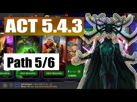 Act 5.4.3 Path 5/6 - Marvel Contest of Champions