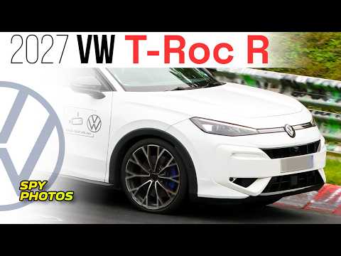 2027 Volkswagen T-Roc R - spy photos