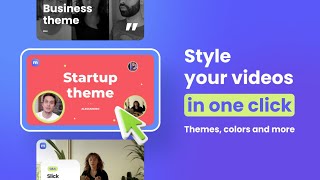 Great looking videos in a click