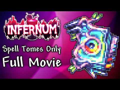 The Spell Tomes Only Experience in Terraria Calamity INFERNUM Mod - FULL MOVIE