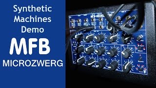 Video thumbnail for MFB Microzwerg by SyntheticMachines