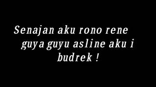 Download lagu Asline aku budrek. mp3