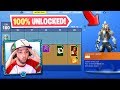 *NEW* SEASON 6 - TIER 100 SKIN (100% UNLOCKED) - Fortnite: Battle Royale!