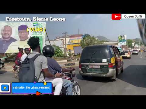 Freetown, Sierra Leone 🇸🇱 vlog | Congo cross to Regent vlog | Different parts of Freetown