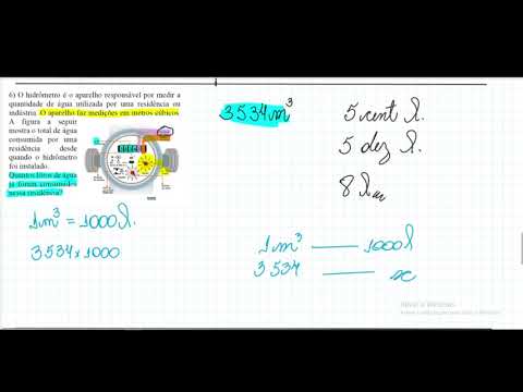 10 Relação entre medidas de volume e de capacidade   Exemplo 6