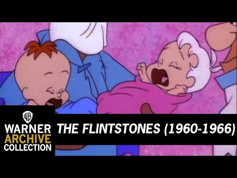 The Flintstones Clip | Pebbles and Bamm-Bamm become parents! | Warner Classics