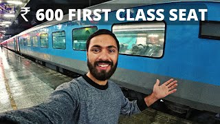 I PAID RS 180 FOR THIS FIRST CLASS SEAT ( ASR - NDLS Intercity )