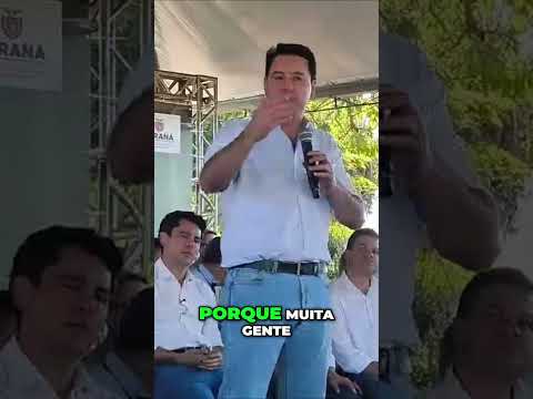 Governador orgulhoso: Gazin gera empregos e transforma Douradina! #shorts