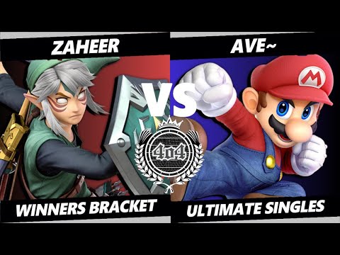 4o4 Smash Monthly 6 - Zaheer (Link) vs VA| Ave~ (Mario) - Winners Round 3
