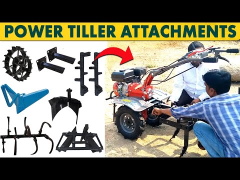 Power Tiller Attachments | Power Tiller Machine | Power Tiller/Weeder/Cultivator Accessories