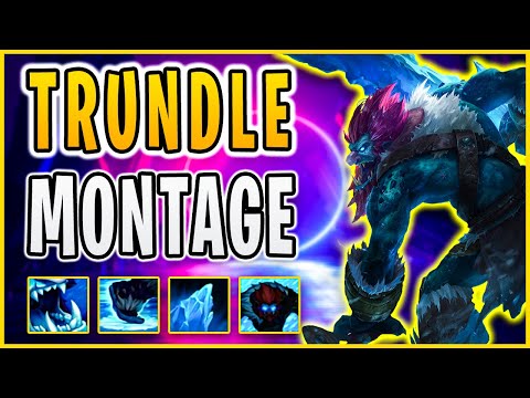TRUNDLE MONTAGE||Easiest Jungler to Climb in Season 12?🤔