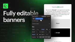 The most customizable Cookie Banner for Webflow 🤯