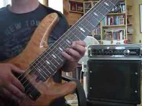 Bass solo altered scale