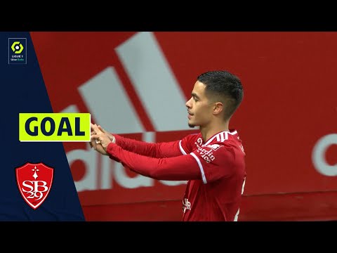 Goal Romain FAIVRE (64' pen - SB29) STADE BRESTOIS 29 - AS SAINT-ÉTIENNE (1-0) 21/22