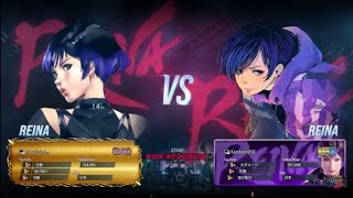 鉄拳8 かえぴょん(レイナ)VS りょちゃん(レイナ)